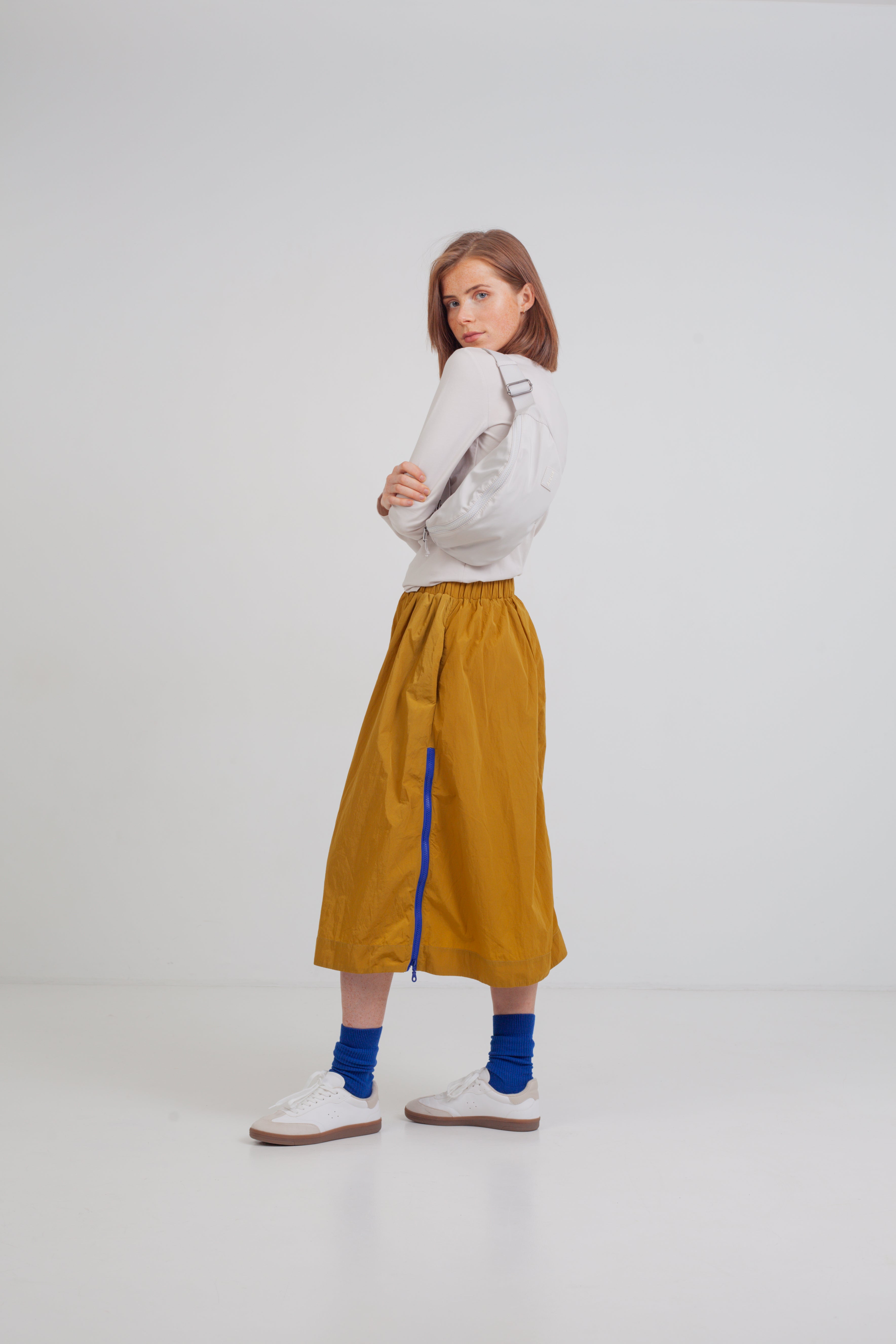 Bæltetaske - råhvid